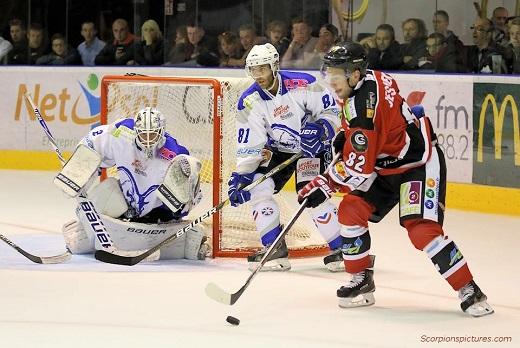 Photo hockey Division 1 - Division 1 : 4me journe : Mulhouse vs Courchevel-Mribel-Pralognan - D1 : Val Vanoise met Mulhouse en chec