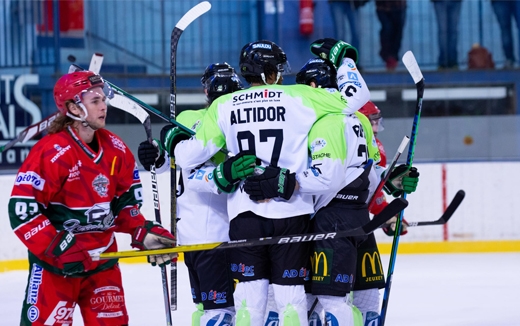 Photo hockey Division 1 - Division 1 : 6me journe : Mont-Blanc vs Epinal  - p p pinal, eff eff efficace!