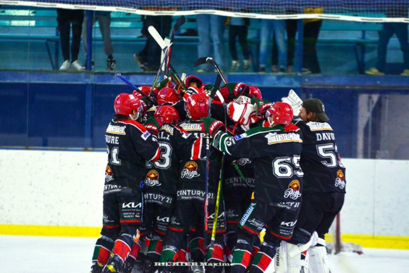 Photo hockey Division 1 - Division 1 : 6me journe : Mont-Blanc vs Epinal  - Une rencontre  couper le souffle!