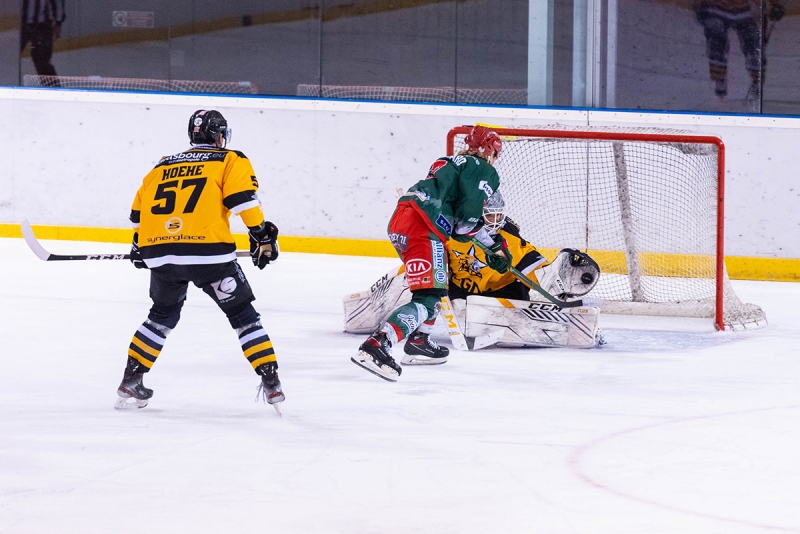 Photo hockey Division 1 - Division 1 : 6me journe : Mont-Blanc vs Strasbourg  - LEtoile scintille sur le Mont-Blanc