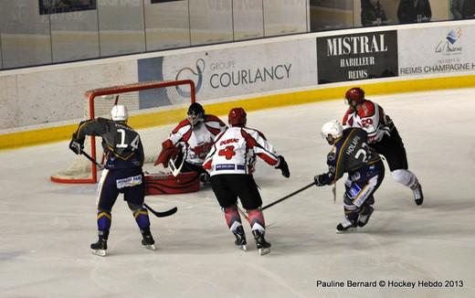 Photo hockey Division 1 - Division 1 : 6me journe : Reims vs Neuilly/Marne - Une aile d