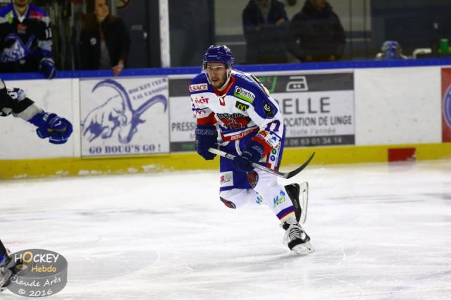 Photo hockey Division 1 - Division 1 : 7me journe : Courchevel-Mribel-Pralognan vs Mulhouse - Piqure du Scorpion en mort subite !