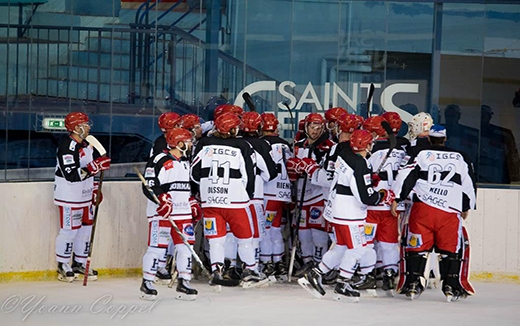 Photo hockey Division 1 - Division 1 : 7me journe : Mont-Blanc vs Anglet - Anglet sen sort bien, Mont-Blanc se rassure