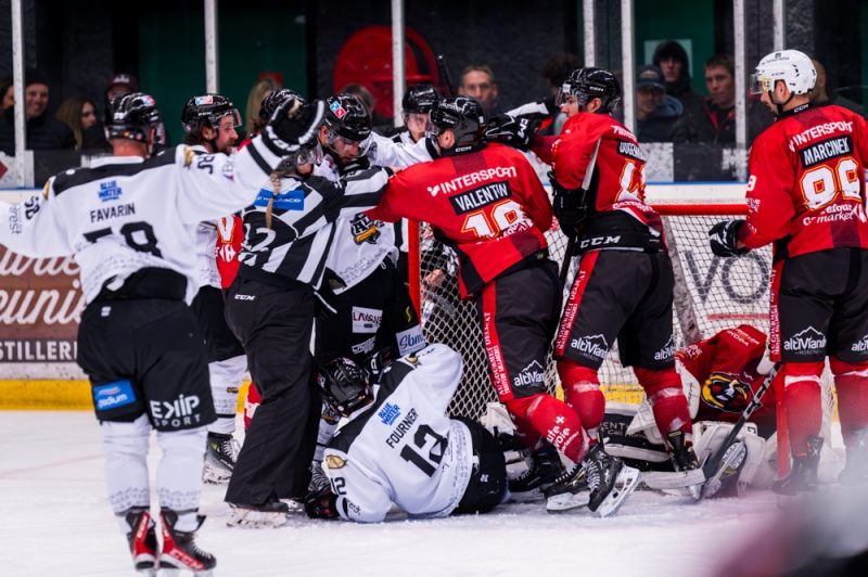 Photo hockey Division 1 - Division 1 : 7ème journée : Morzine-Avoriaz vs Brest  - Défaite amère