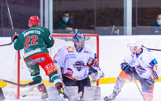 Photo hockey Division 1 - Division 1 : 8me journe : Mont-Blanc vs Montpellier  - Mont-Blanc: 7  la maison!