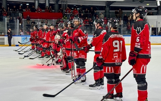 Photo hockey Division 1 - Division 1 : 8me journe : Valenciennes vs Chambry - Bouffe d