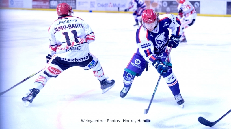 Photo hockey Division 1 - Division 1 : 9me journe : Lyon vs Cholet  - Lyon submerg par Cholet