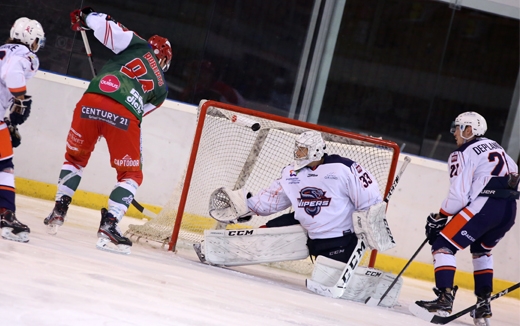 Photo hockey Division 1 - Division 1 : 9me journe : Mont-Blanc vs Montpellier  - Les Ytis sen sortent!