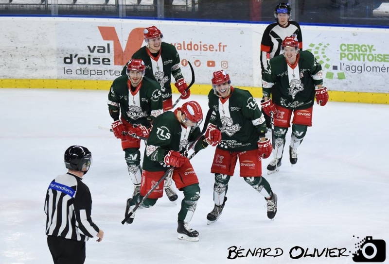 Photo hockey Division 1 - Division 1 - Avant Match : Cergy vs Caen