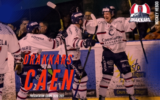 Photo hockey Division 1 - Division 1 : Caen  (Les Drakkars) - Division 1 - Prsentation : Caen