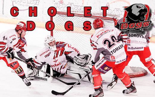 Photo hockey Division 1 - Division 1 : Cholet  (Les Dogs) - Les Dogs ont de l