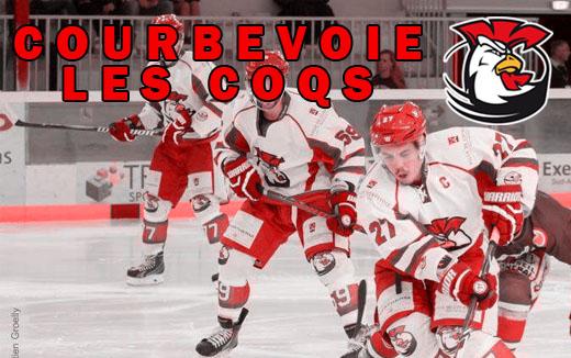 Photo hockey Division 1 - Division 1 : Courbevoie  (Les Coqs) - Courbevoie, l