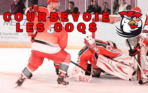 Photo hockey Division 1 - Division 1 : Courbevoie  (Les Coqs) - Tour de France des clubs-Etape 3/13 : Courbevoie