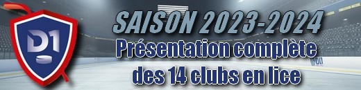 Photo hockey Division 1 - Division 1 - D1 - PRESENTATION COMPLETE DES 14 CLUBS