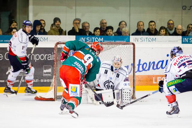 Photo hockey Division 1 - Division 1 : demi-finale, match 3 : Anglet vs Caen  - Anglet rejoint Nice