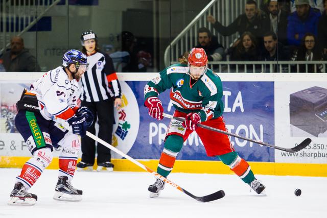 Photo hockey Division 1 - Division 1 : demi-finale, match 3 : Anglet vs Caen  - Anglet rejoint Nice