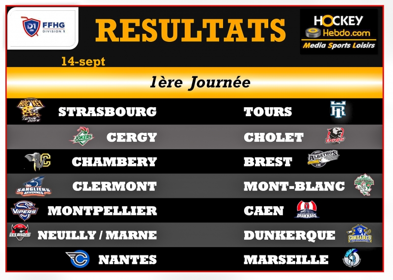 Photo hockey Division 1 - Division 1 - Division 1 - Les Tendances 1re Journe