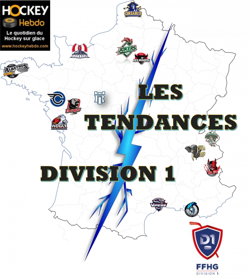 Photo hockey Division 1 - Division 1 - Division 1 - Les tendances de la 19me Journe
