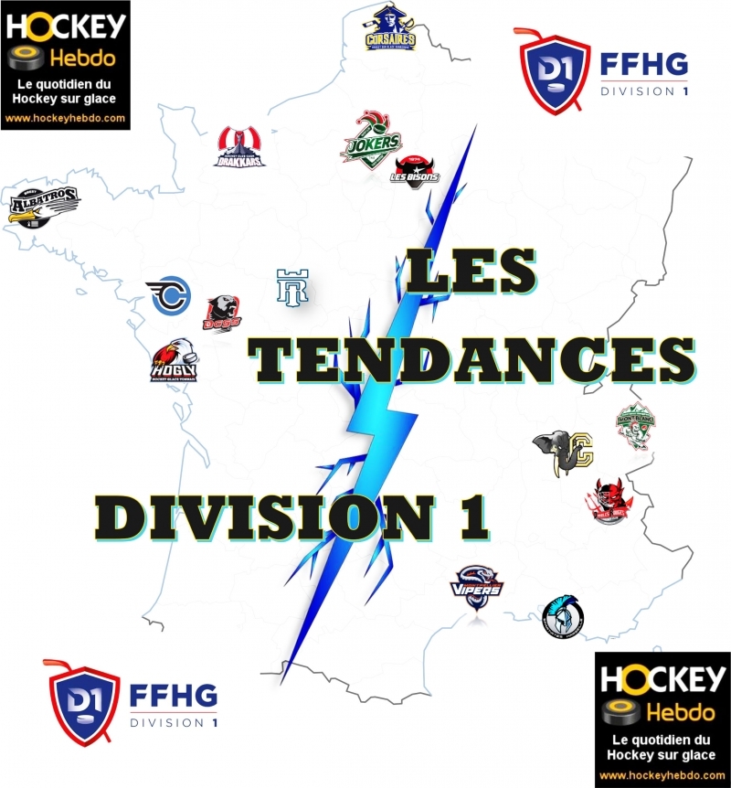 Photo hockey Division 1 - Division 1 - Division 1 - Les tendances de la 1re Journe