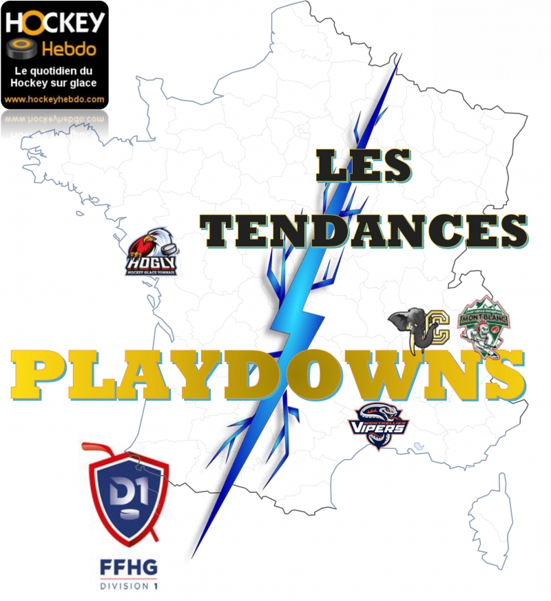 Photo hockey Division 1 - Division 1 - Division 1 - Les tendances Playdowns 2me Journe 