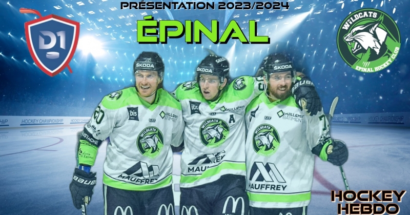 Photo hockey Division 1 - Division 1 - EPINAL a un titre  dfendre 