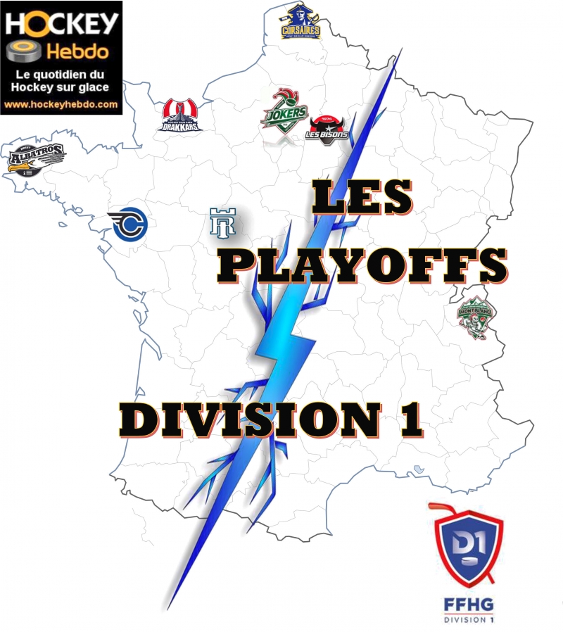 Photo hockey Division 1 - Division 1 - Hockey sur glace - Edition spciale : 1/4 de Finale