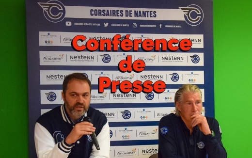 Photo hockey Division 1 - Division 1 : Nantes  (Les Corsaires) - Nantes: Confrence de presse