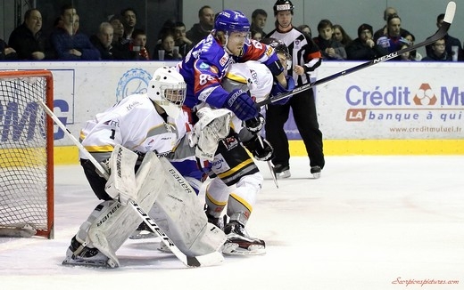 Photo hockey Division 1 - Division 1 : Playoff, finale, match 1 : Mulhouse vs Brest  - D1 : Un premier pas vers la Coupe 