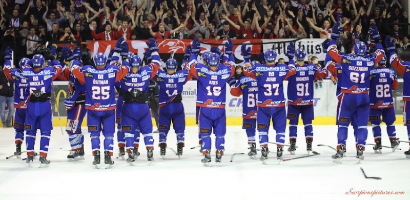 Photo hockey Division 1 - Division 1 : Playoff, finale, match 2 : Mulhouse vs Brest  - D1 : Les Scorpions pilotent le navire Brestois