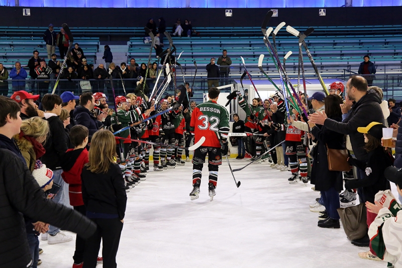 Photo hockey Division 1 - Division 1 - Poule de Maintien - J6 : Mont-Blanc vs Valenciennes - Diables aux enfers, Mont-Blanc maintenu!