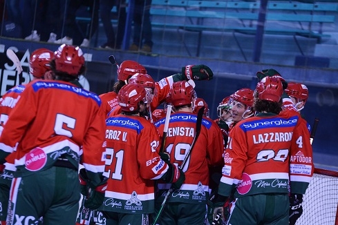 Photo hockey Division 1 - Division 1 - poule de maintien 4me journe : Mont-Blanc vs Chambry - D1 : Difficile mais si prcieuseest la victoire !