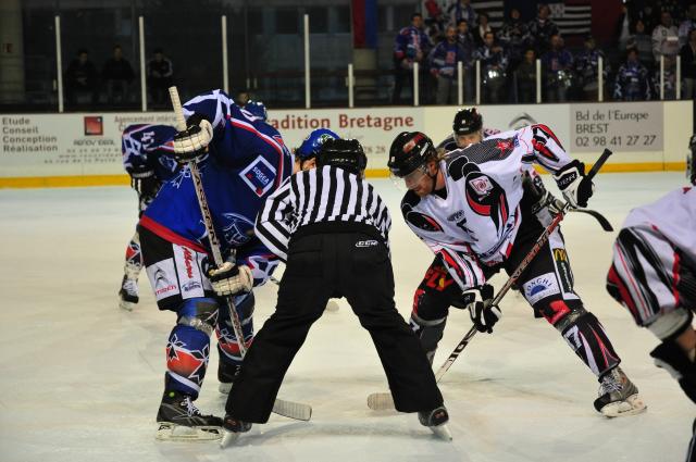 Photo hockey Division 1 - Division 1, 1/2 finale, match 2 : Brest  vs Mulhouse - Brest - Mulhouse