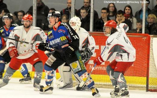 Photo hockey Division 1 - Division 1, 1/4 de finale, match retour : Caen  vs Cergy-Pontoise - Reportages photos et interviews