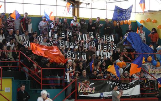 Photo hockey Division 1 - Play-off :  1/4, match aller : Avignon vs Montpellier  - Les Castors rongent les Vipers !