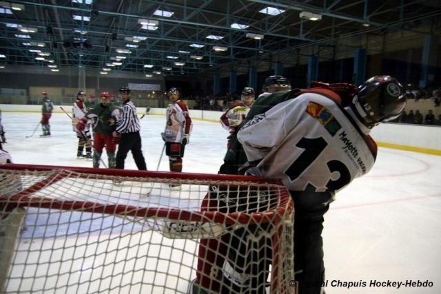 Photo hockey Division 1 - Play-off :  1/4, match aller : Cergy-Pontoise vs Bordeaux -  Un match superbe !!!! Mais que d