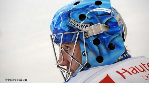 Photo hockey Division 1 - Play-off :  finale, match 1 : Caen  vs Gap  - Gap prend une option