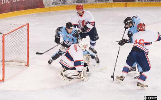 Photo hockey Division 2 - D2 :  Play Off - 1/8me de finale - Retour : Tours  vs Evry  - Galerie photos 