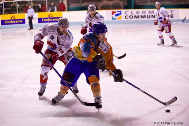 Photo hockey Division 2 - D2 : 17me journe - A : Clermont-Ferrand vs Annecy - Droute Arverne