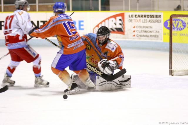 Photo hockey Division 2 - D2 : 17me journe - A : Clermont-Ferrand vs Annecy - Droute Arverne