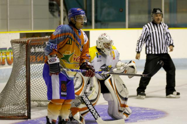Photo hockey Division 2 - D2 : 1re journe - A : Clermont-Ferrand vs Rouen II - Clermont fait un flop