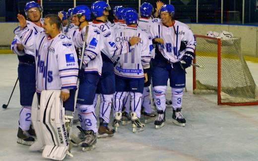 Photo hockey Division 2 - D2 : 1re journe - B : Asnires vs Paris (FV) - Les Franais Volants dbutent par la victoire