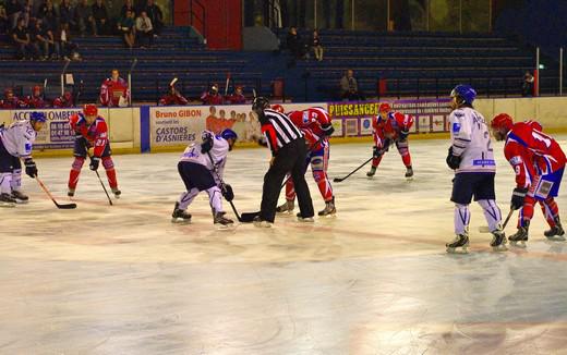 Photo hockey Division 2 - D2 : 1re journe - B : Asnires vs Paris (FV) - Les Franais Volants dbutent par la victoire