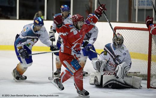 Photo hockey Division 2 - D2 : 2me journe - B : Valence vs Clermont-Ferrand - Les Lynx ont du mordant