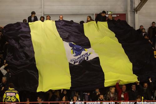 Photo hockey Division 2 - D2 : Play Off - 1/8me de finale - Aller : Limoges vs Clermont-Ferrand - Les Taureaux de Feu dans la douleur