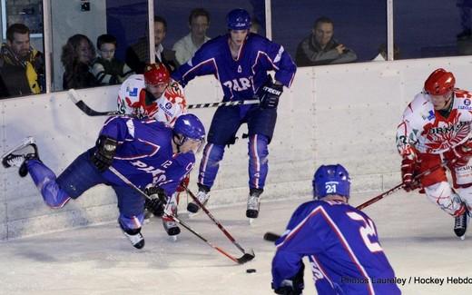 Photo hockey Division 2 - D2 : Play off 1/2 de finale : Paris (FV) vs Anglet - Anglet prend une option