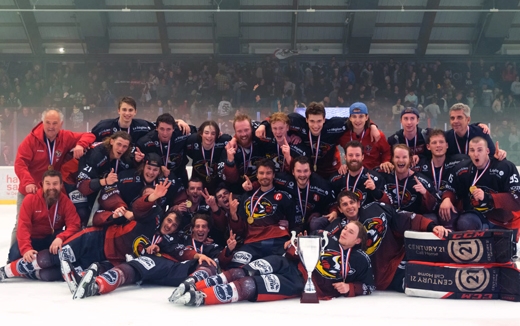 Photo hockey Division 2 - D2 : Play-off Finale Retour : Morzine-Avoriaz vs Toulouse-Blagnac - D2: Morzine, un trs beau Champion!