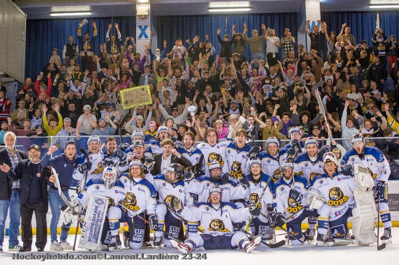 Photo hockey Division 2 - Division 2 - 1/2 Finale - Match 3 : Lyon vs Villard-de-Lans - Les Ours en finale 