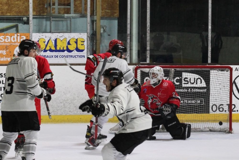 Photo hockey Division 2 - Division 2 - 1/4 de Finale - Match 1 : Valence vs Toulouse-Blagnac - Demi-succs vers les  demi  pour Toulouse