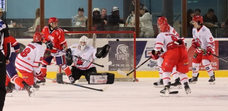 Photo hockey Division 2 - Division 2 - 1/4 de Finale - Match 2 : Lyon vs Valence - Lyon l