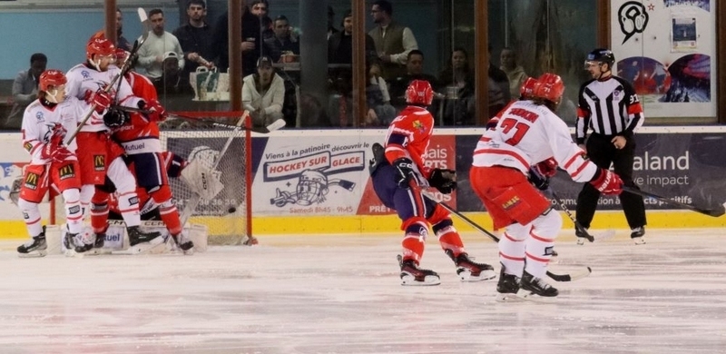 Photo hockey Division 2 - Division 2 - 1/4 de Finale - Match 2 : Lyon vs Valence - Lyon l